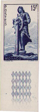 Monaco - YT ND351 - Utakket - Postfrisk