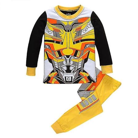 Lasten poikien pyjamasetti - asu Lounwear Sleepwear-Perfet Transformers 6-12 Months
