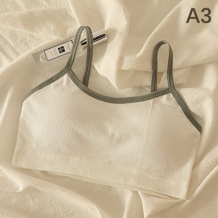 Seamless Sport BH Rygglös axelbandslös Top BH Push Up Bralette