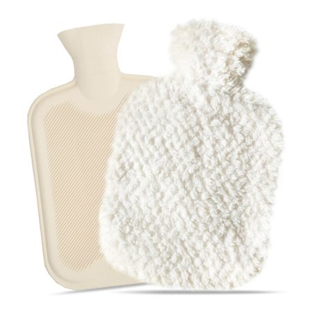 Termosflaske med lokk, stor fottermos, 2 liter, brukes for å lindre menstruasjonssmerter eller muskelsmerter, god varmeisolasjonsytelse, sikker