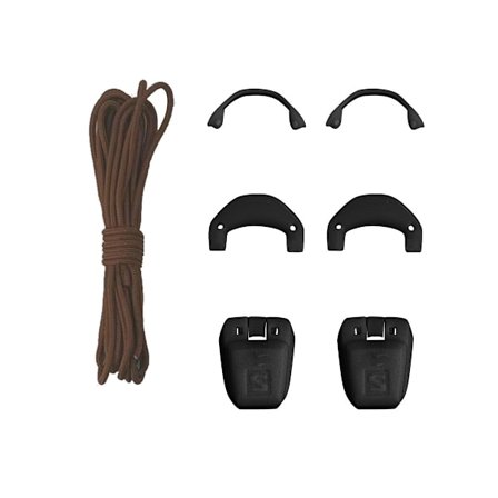 Salomon Quicklace -kengännauhat, ruskea