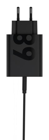 Motorola Charger Power Adapter 68W EU single port with USB-C Cable Black
