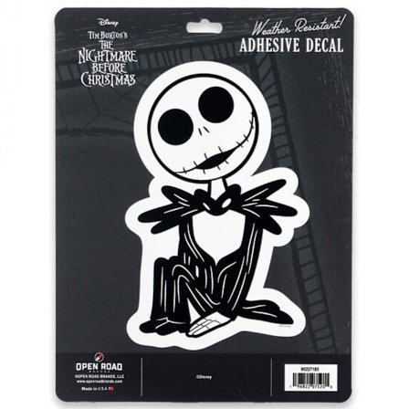 Disney The Nightmare Before Christmas Jack Grafisk Vinyl Dekal