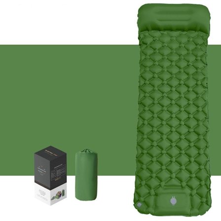 Liggunterlag, Ultralätt Uppblåsbar Liggunterlag för Camping, Inbyggd Pump, Ultimata för Camping, Vandring