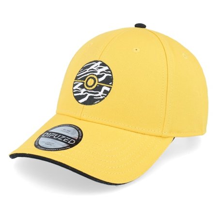 Difuzed - Pokémon Yellow Adjustable Adjustable Yellow Cap - @ Hatstore