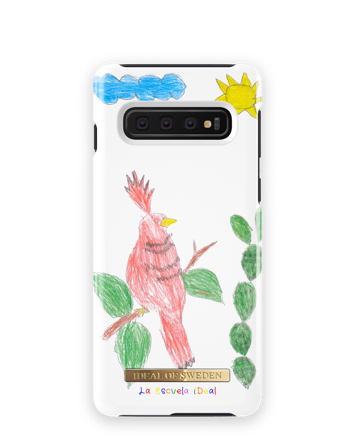La Escuela iDeal Galaxy S10 Crayon Bird
