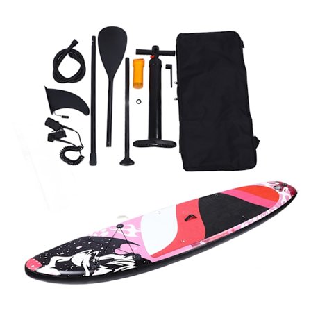 Oppblåsbar Paddle Board Bredt Stabilt Oppblåsbart Surfebrett med Bretttilbehør for Voksne Ungdom