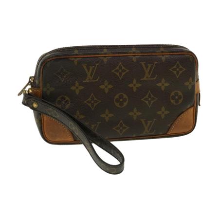 Louis Vuitton Vintage Louis Vuitton Marly Dragonne , Bruin , Dames , Maat: ONE Size Vintage Tassen