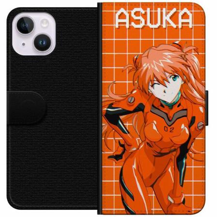 Apple Iphone 14 Plus Plånboksfodral Asuka Evangelion