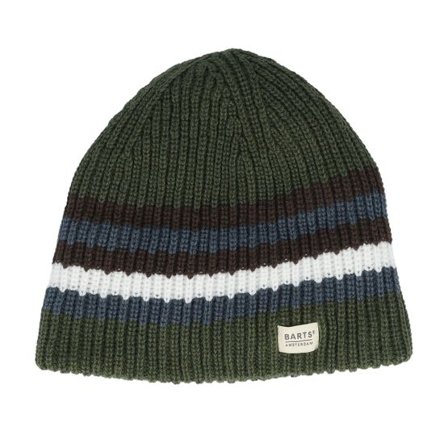 Barts - Grön traditionalbeanie Beanie - Taiya Beanie Army Beanie @ Hatstore