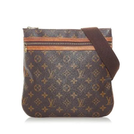 Louis Vuitton Vintage, Brown Canvas Louis Vuitton Bosphore Bruin, Dames, Maat:ONE Size