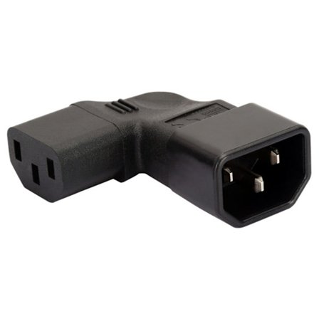 IEC 320 C14 Hann til IEC320 C13/C5/C7 Hunn Adapter Konvertering Plugg 3-pinners stikkontakt