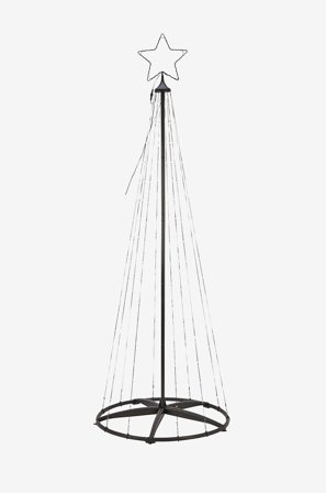 Markslöjd - Träd Abeto 2m 200L LED - Svart - Julbelysning - Från Homeroom