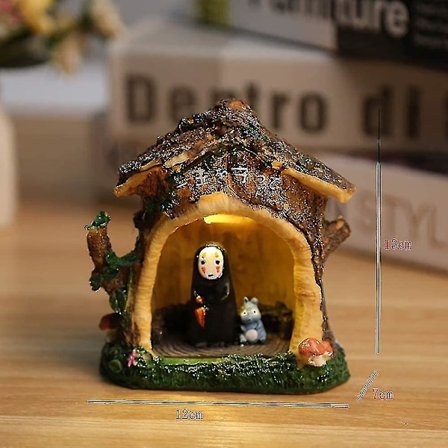 Henkien kätkemä No-Face-mies yövalo lapsille lahja lasten lelu kodin sisustus käsityö koristeellinen nukkumislampun Chihiro pöytälamppu Miyazaki Hayao