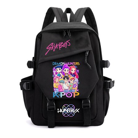 Kpop Witch Hunt trykt rygsæk til folkeskole- og gymnasieelever, fritidsrygsæk med stor kapacitet