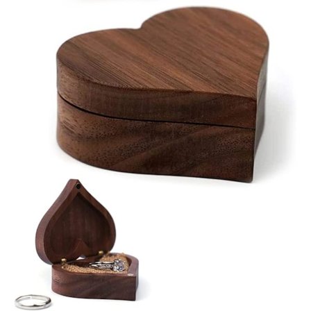 Trehvit for gifteringer, trehvit for forlovelsesringer, forlovelse