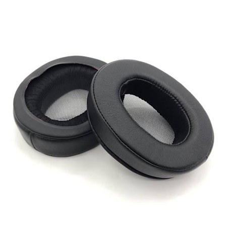 1 par svarta ersättningsöronkuddar för SONY MDR-1ABT/1RBT/1RNC