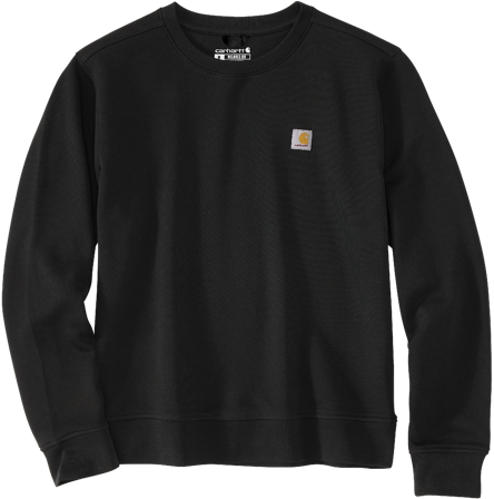 Carhartt Workwear Carhartt W's French Terry Crewneck Sweatshirt Black - Workwear För Hemmafixaren