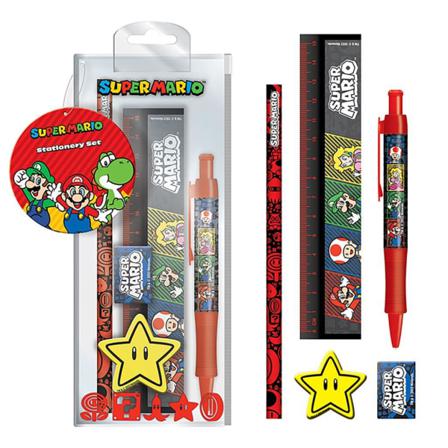 Super Mario Set (paket Med 5) One Size Flerfärgad