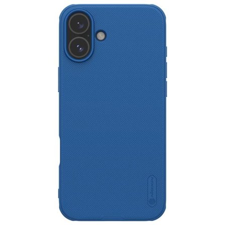 Nillkin Super Frosted Shield Pro-etui for iPhone 16 - blå