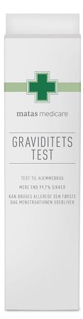 Matas Medicare Graviditetstest 1 stk, Medicin & Pleje, Graviditet & Efterfødsel, Graviditetstest
