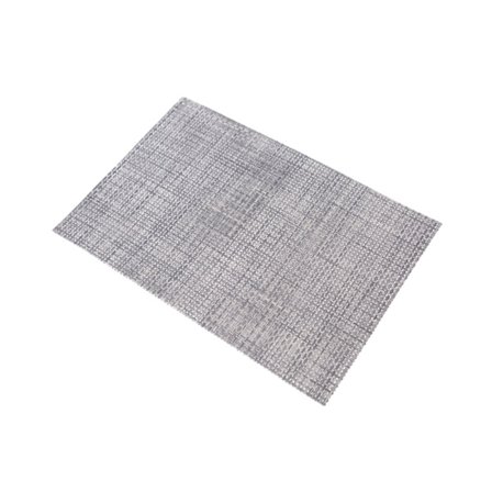 Kök Matbordsmatta Värmeisolering Halkfri Stripe Pad Vattentät bordstablett-Grå - Grå