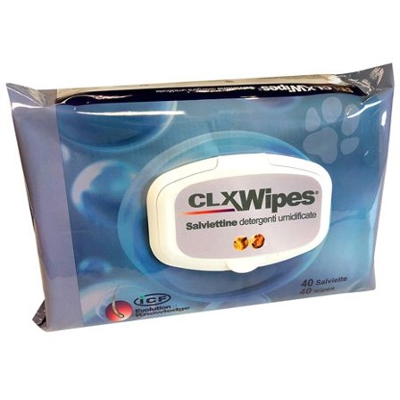 I.C.F. Clorexyderm Wipes Pocket Salviette Umidificate Cane/Gatto