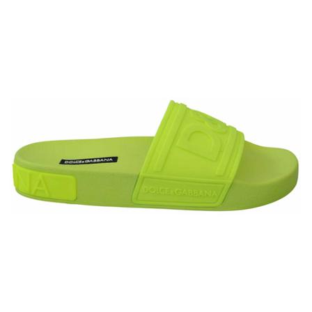 Dolce & Gabbana - Flip-flops - Grön - Dam - Storlek: 36 Eu, Dam, Storlek: 36 EU