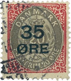 Danmark 1912 - AFA 61 - Stemplet