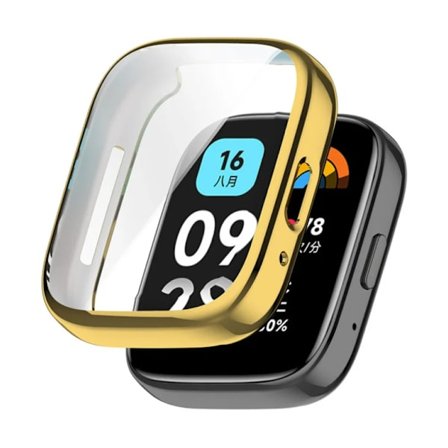 TPU Skärmskydd Fodral För Xiaomi Redmi Watch 3 Active/Lite Smart Klockarmband Skyddsskal för Xiaomi Redmi Watch 4 3