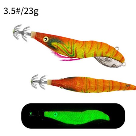 Puiset katkaravun vieheet Squid koukku 005 005
