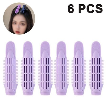 6 st Volumiserande Hårclips Naturligt Fluffigt Hårclips Hårrulle