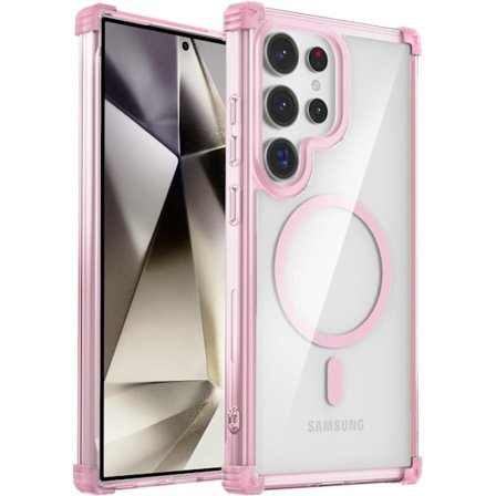 Mobilskal - Samsung S24 Ultra - Magnetisk - Anti-fall - Lila