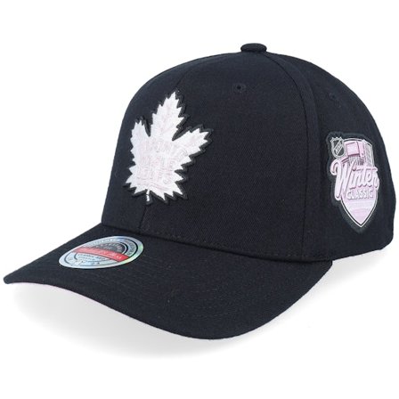 Mitchell & Ness - NHL Svart adjustable Keps - Hatstore Exclusive x Toronto Maple Leafs Black/Pink Adjustable @ Hatstore