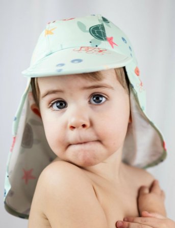 Geggamoja Uv-Hat - Green - 48/50