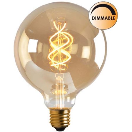 Globen lighting Lyspære LED Soft Filament Dimbar Gull 100 mm