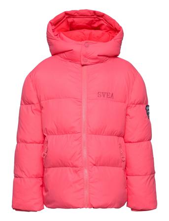 K. Short Padded Frill Jacket Pink Svea