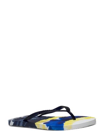 Super Sleek Aop Flip Flop Blue Superdry