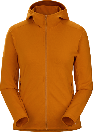 Arc'teryx Women's Kyanite LT Hoody Women Mid layer tops Orange S