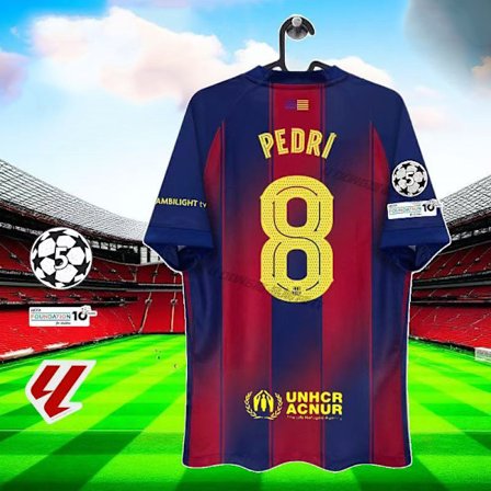 2025-2026 sæson FIFA Club World Cup-trøje Barcelona FC hjemmebanetrøje nr. 8 PEDRI supportertrøje