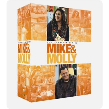 Mike & Molly Hela TV-serien Säsongerna 1-6 DVD 17 Discar Ny Box Set