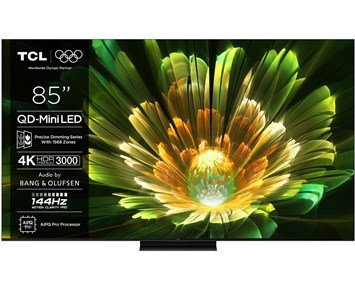 TCL-85Q7C-85" QD-Mini LED Smart TV med Bang & Olufsen-lyd-Tv-75 tommer og større