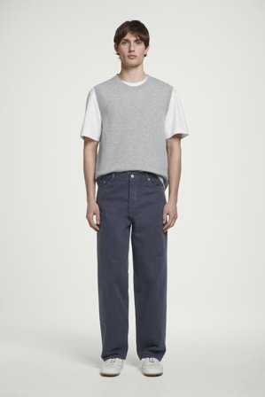 COS Men's Rider Straight Leg Jeans in Grey