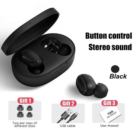 [bluetooth5.0 Hifi-ljud] Tws trådlösa öronsnäckor Ipx5 vattentäta sport Bluetooth-headset brusreducerande hörlurar Mini In Ear Bluetooth-öronsnäckor 