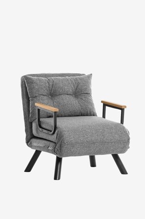 Hanah Home - Vuodesohva Sando, 1:n istuttava - Harmaa - Vuodesohvat - - Homeroom