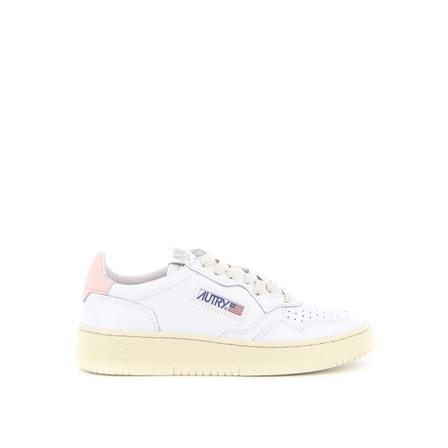 Autry, Medalist Low Sneakers Wit, Dames, Maat:36 EU,leer