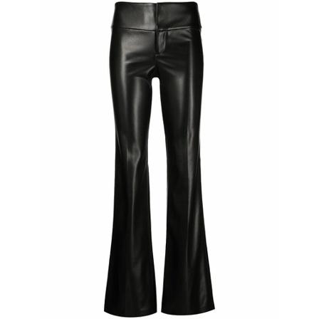 Alice + Olivia Leather Bukser Sort, Dame Læderbukser