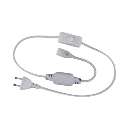 220V LED Strips Lysstik med kontakter Ingen lodning Strømadapter Ledningsforbindelsesterminaler Stik Holdbar