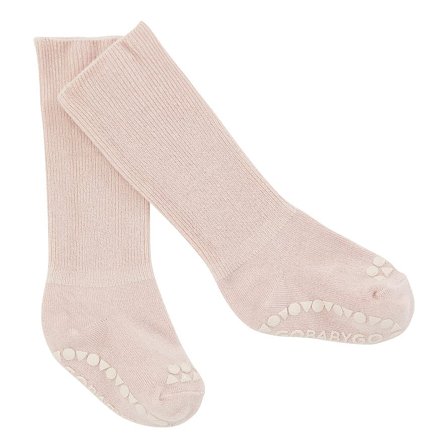 GoBabyGo Skridsikre Strømper Soft Pink 0-6 mdr., Børn & Forældre, Børnetøj, Babysokker