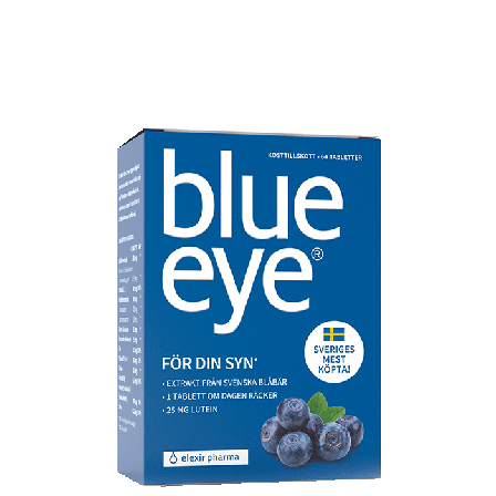 Elexir Pharma Blue Eye Blueberry ekstrakt 64 tabletter